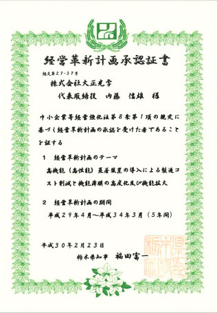 経営革新計画
